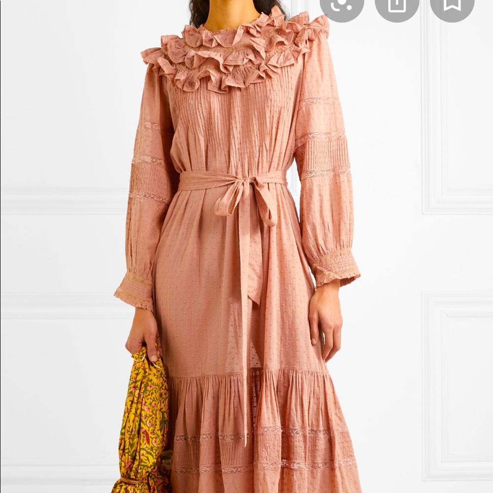 Dôen Avena dress in pink size small NWOT